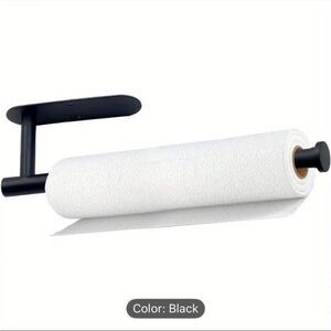 Matte Black Paper Towel Holder